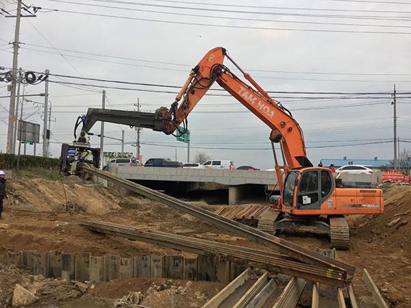 Tài liệu bản vẽ biện pháp thi công ép cừ Larsen