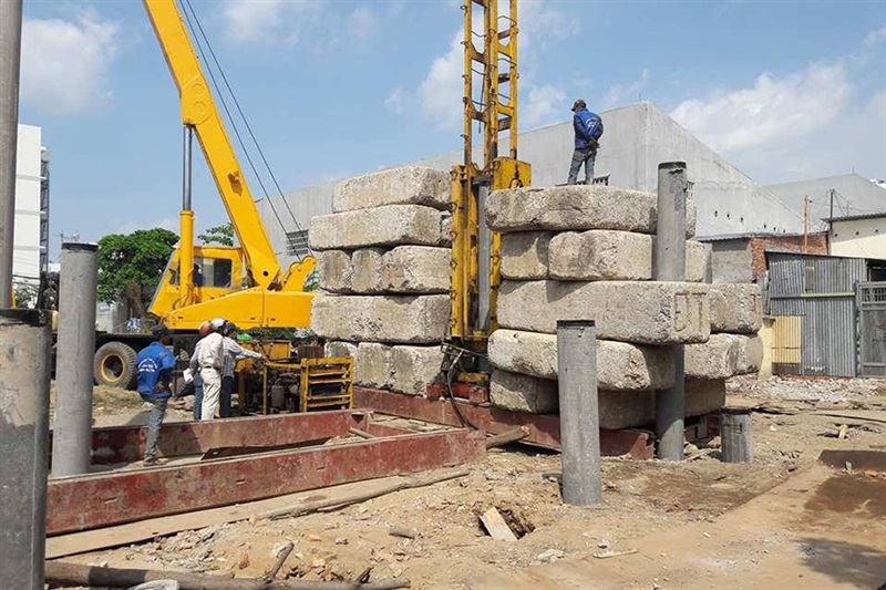 Cách tính số lượng cọc ép chuẩn giúp tiết kiệm được chi phí