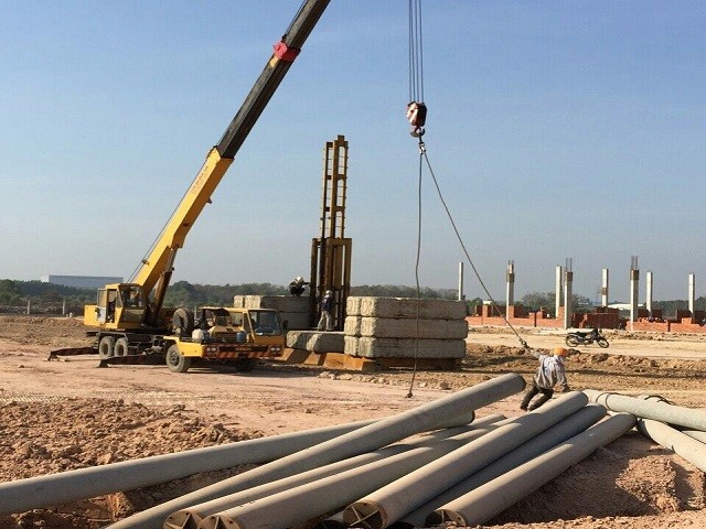 Xaydunganhhieu cung cấp dịch vụ ép cọc bê tông đảm bảo chất lượng