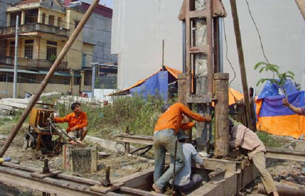 Ép cọc neo là một phương pháp sử dụng phổ biến